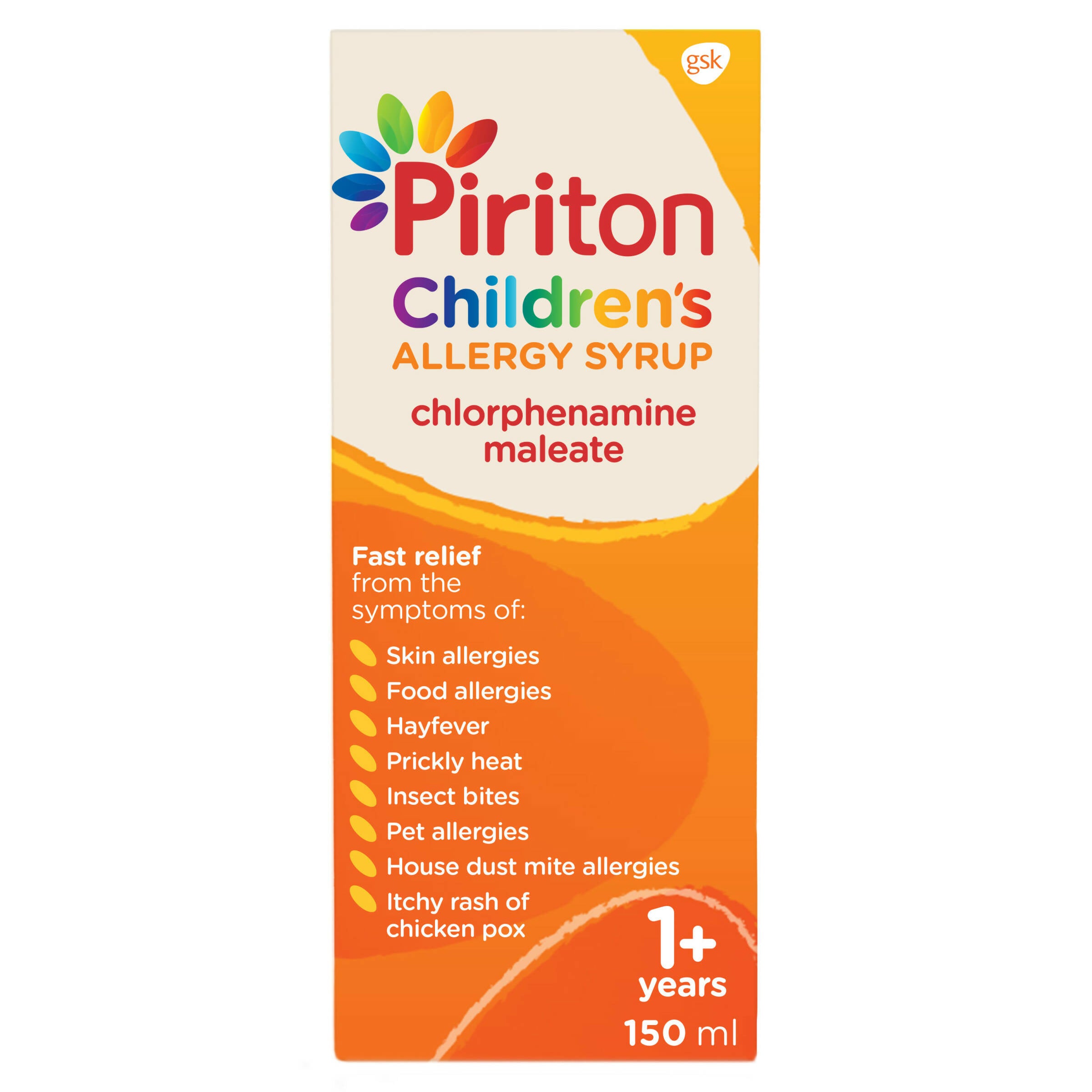 Piriton Children's Allergy Syrup (150ml)
