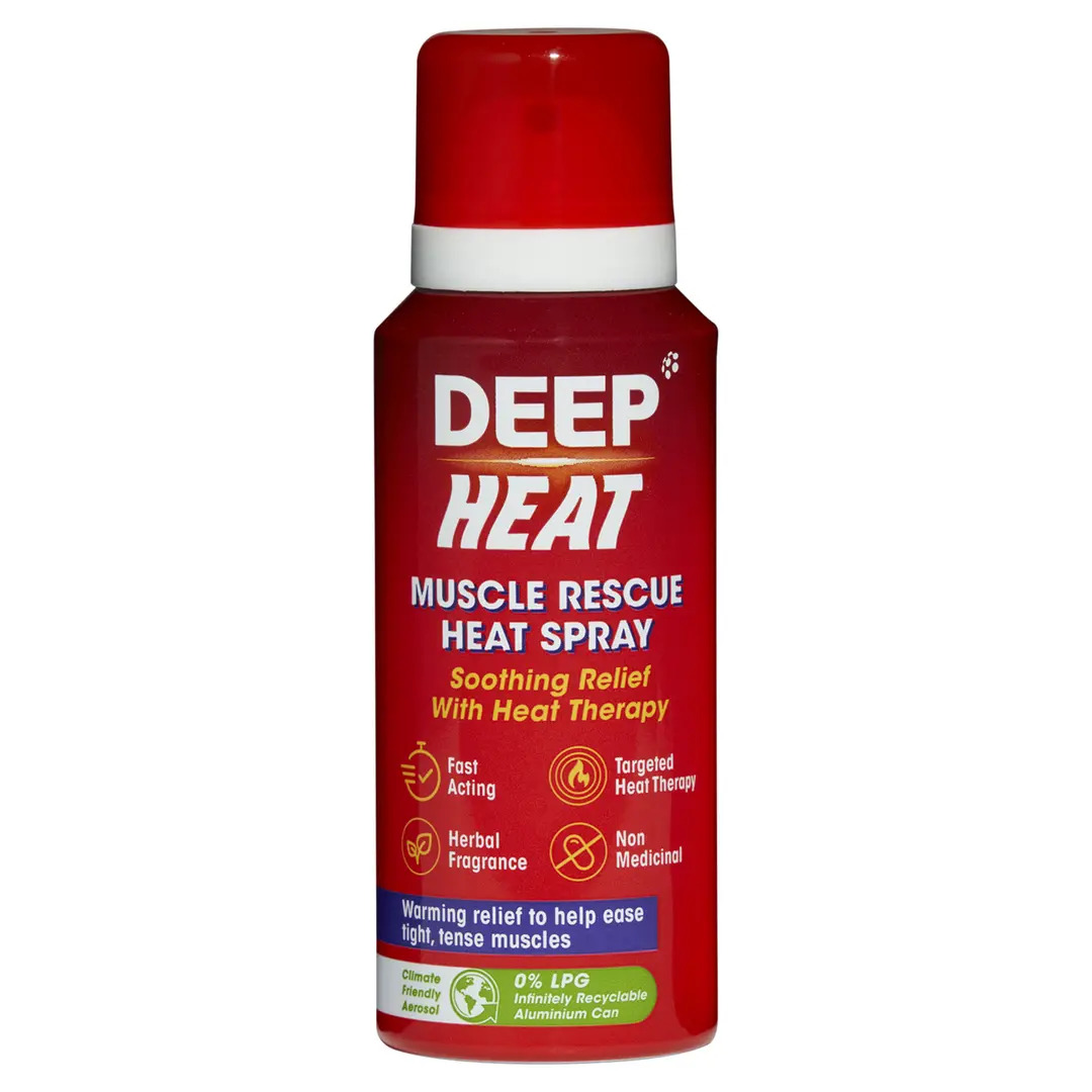 Deep Heat Muscle Rescue Heat Spray (72.5ml)