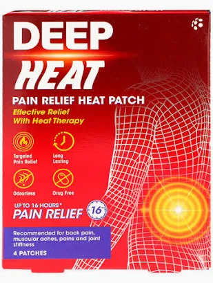 Deep Heat Patches (4)