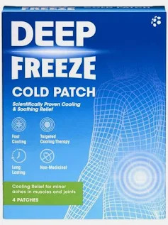 Deep Freeze Cold Patches (4)