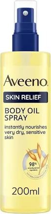 Aveeno Skin Relief Body Oil Spray (200ml)