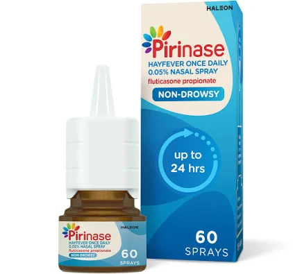 Pirinase Hayfever Once Daily Nasal Spray (60 sprays)