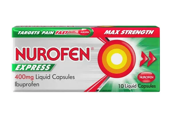 Nurofen Express 400mg Capsules (10 capsules)