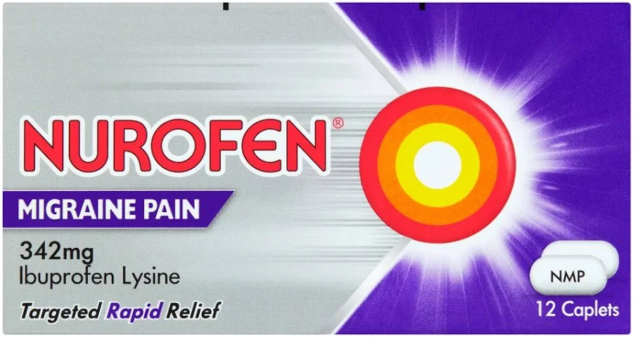 Nurofen Maximum Strength Migraine Pain 684mg (12 caplets)