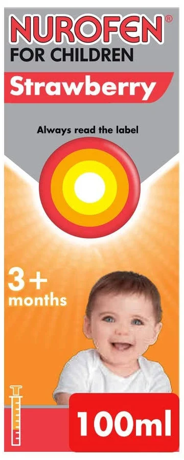 Nurofen for Children Strawberry [GSL] (100ml)