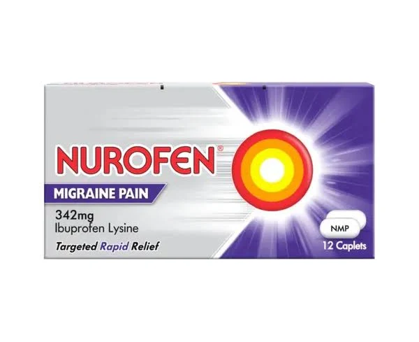 Nurofen Migraine Pain 342mg (12 tablets)
