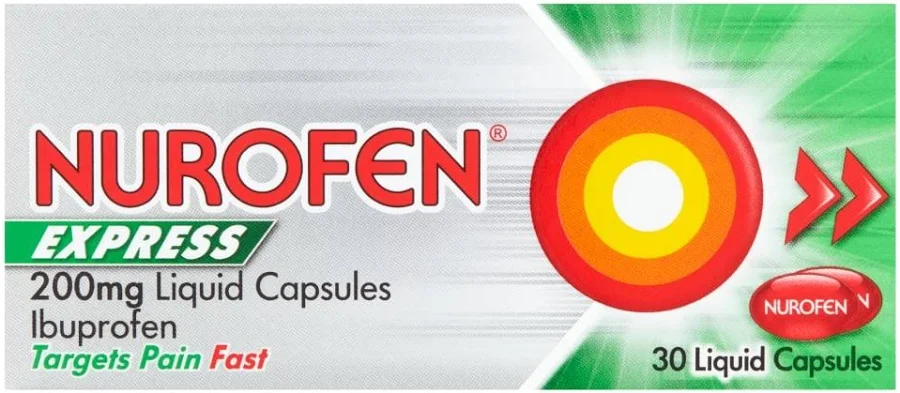 Nurofen Express 200mg Capsules (30 capsules)