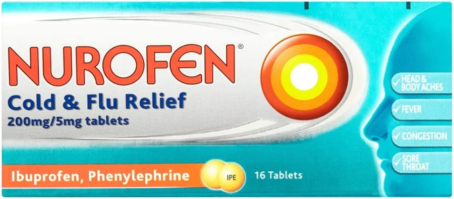Nurofen Cold & Flu Relief (16 tablets)