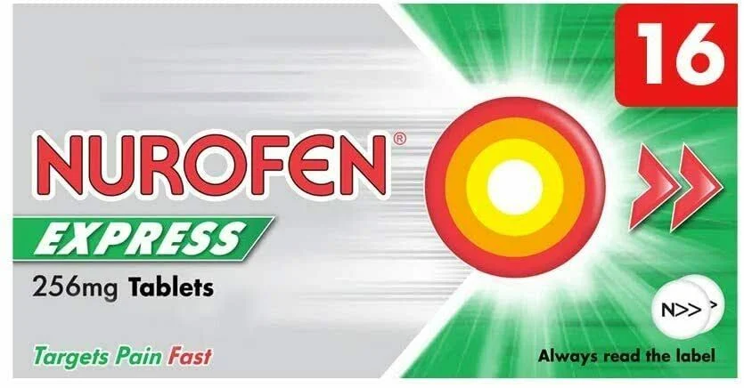Nurofen Express 256mg Tablets (16 tablets)