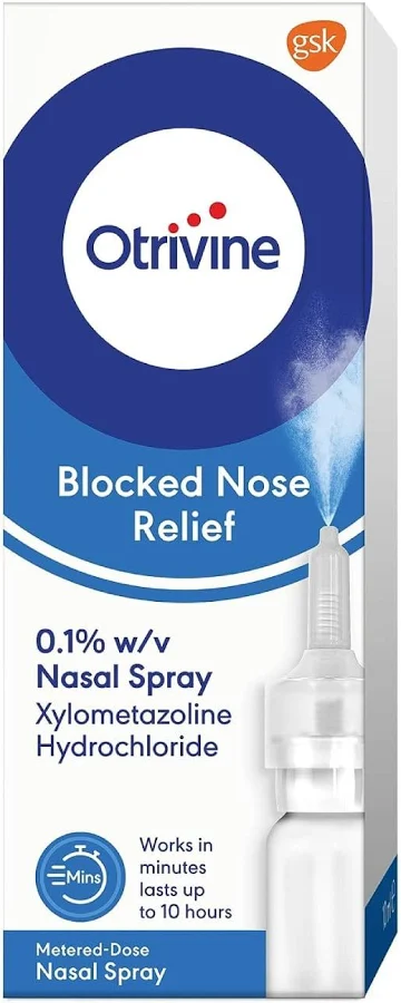 Otrivine Adult Metered Dose Nasal Spray (10ml)