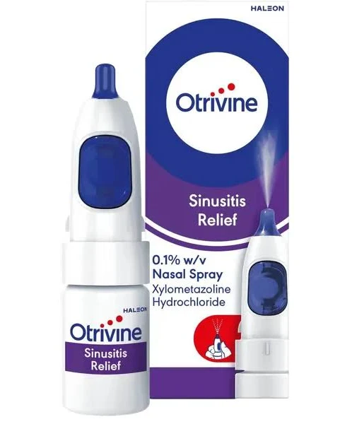 Otrivine Sinusitis Relief Nasal Spray (10ml)