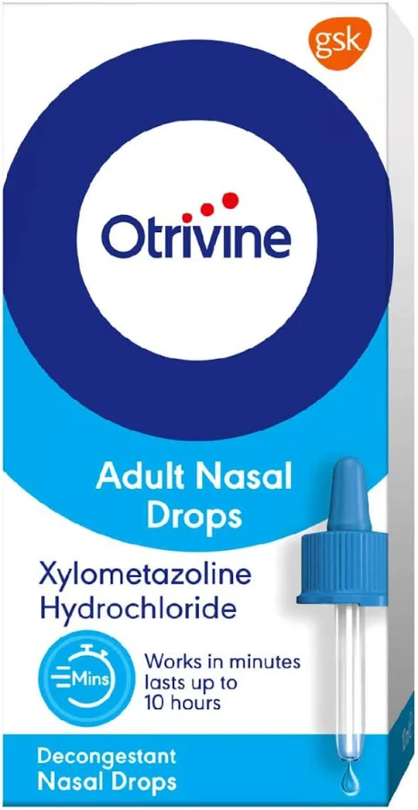 Otrivine Adult Nasal Drops (10ml)