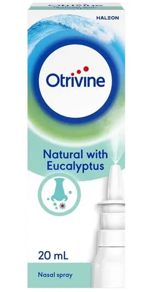Otrivine Natural with Eucalyptus Nasal Spray (20ml)