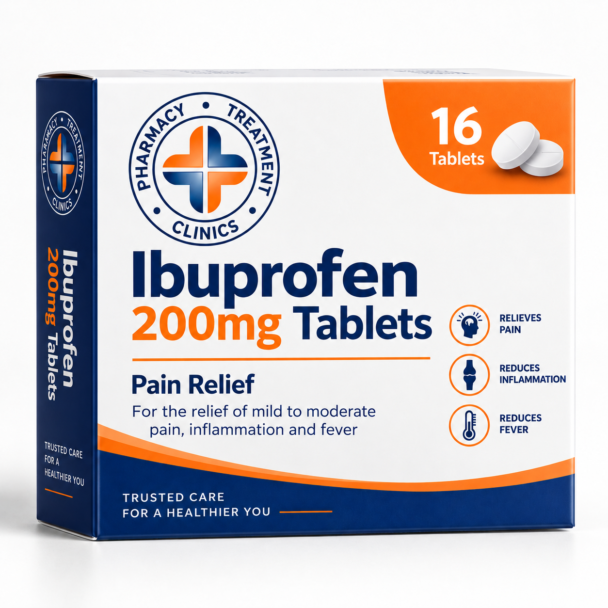Ibuprofen 200mg Tablets (16 tablets)