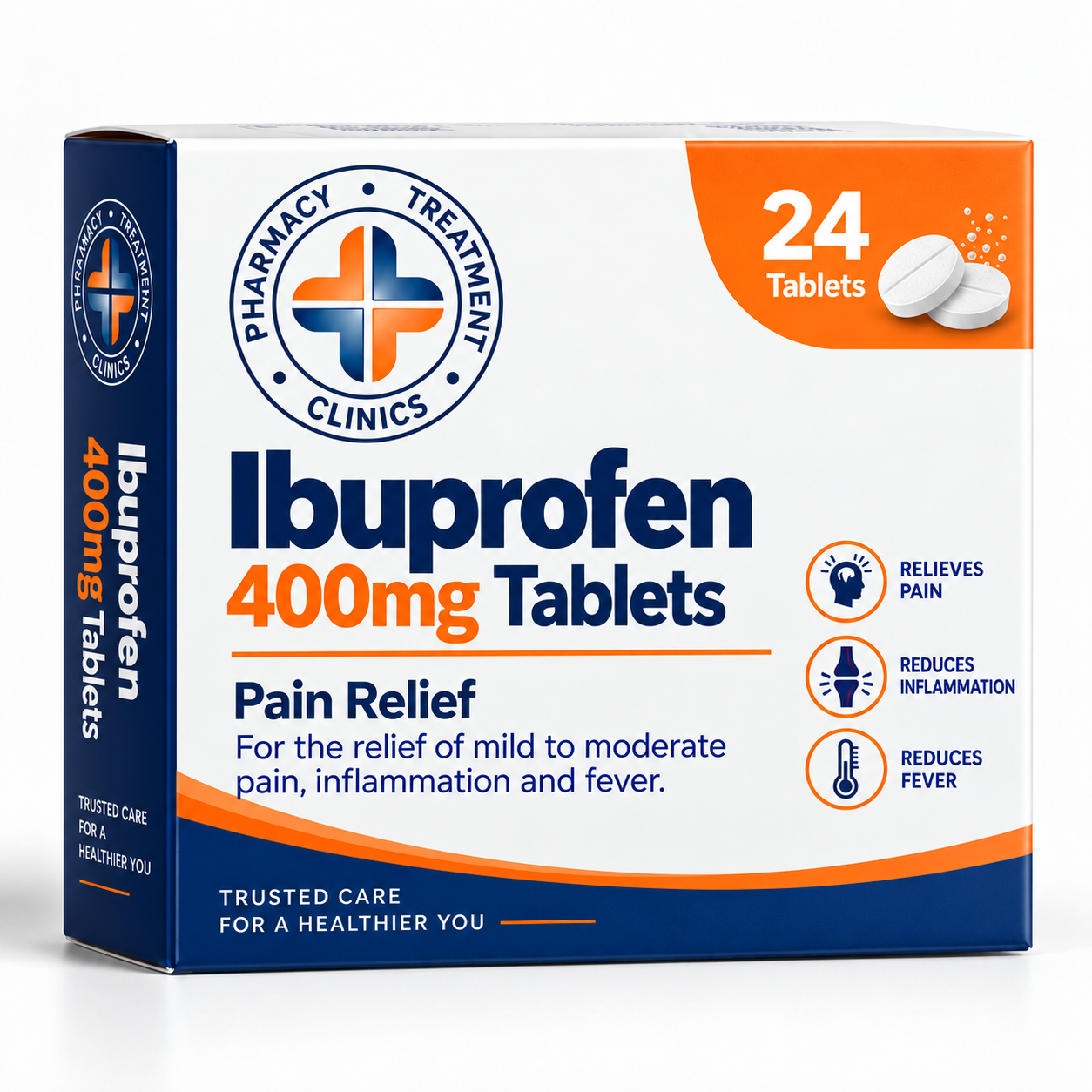 Ibuprofen 400mg Tablets (24 tablets)