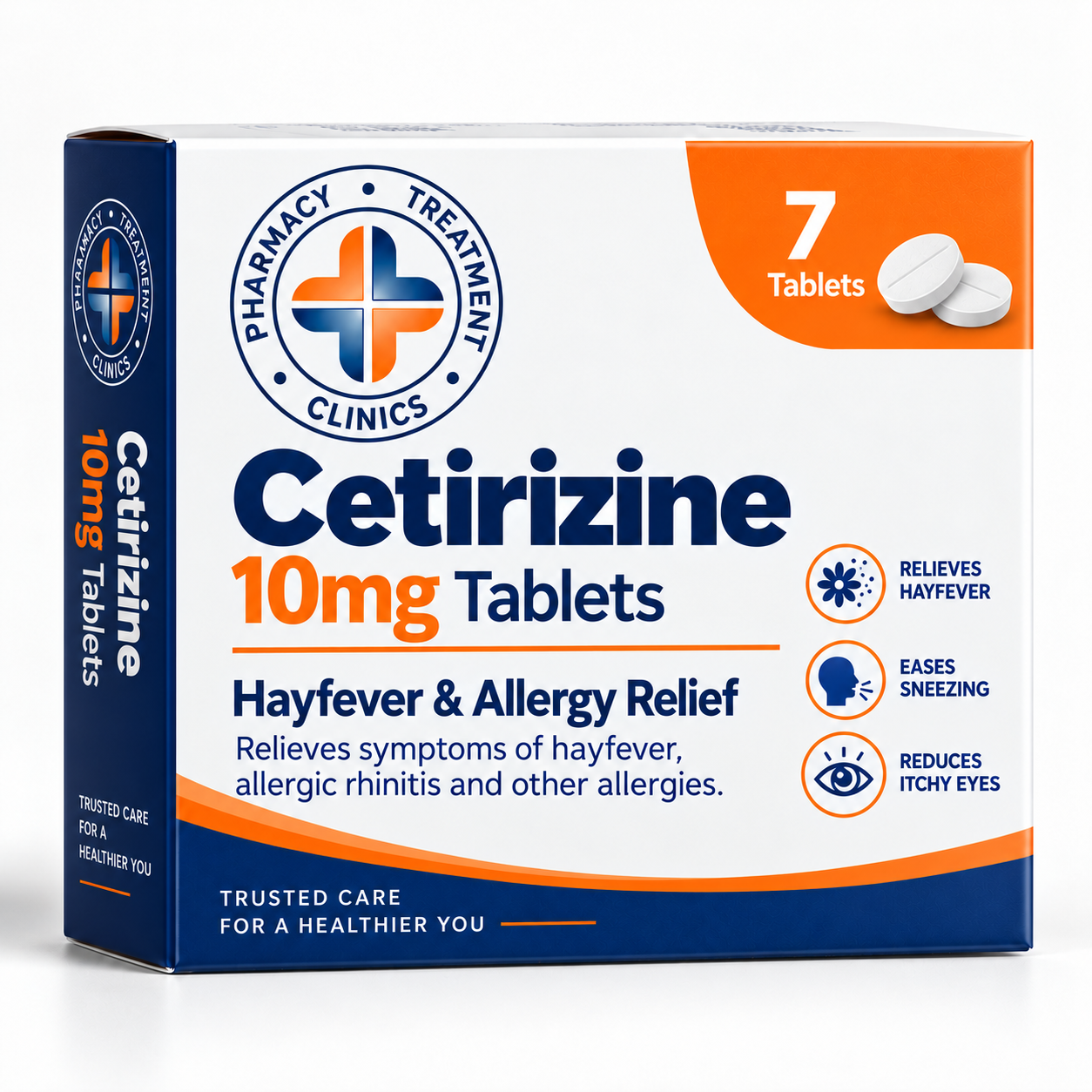 Cetirizine 10mg Tablets (7 tablets)