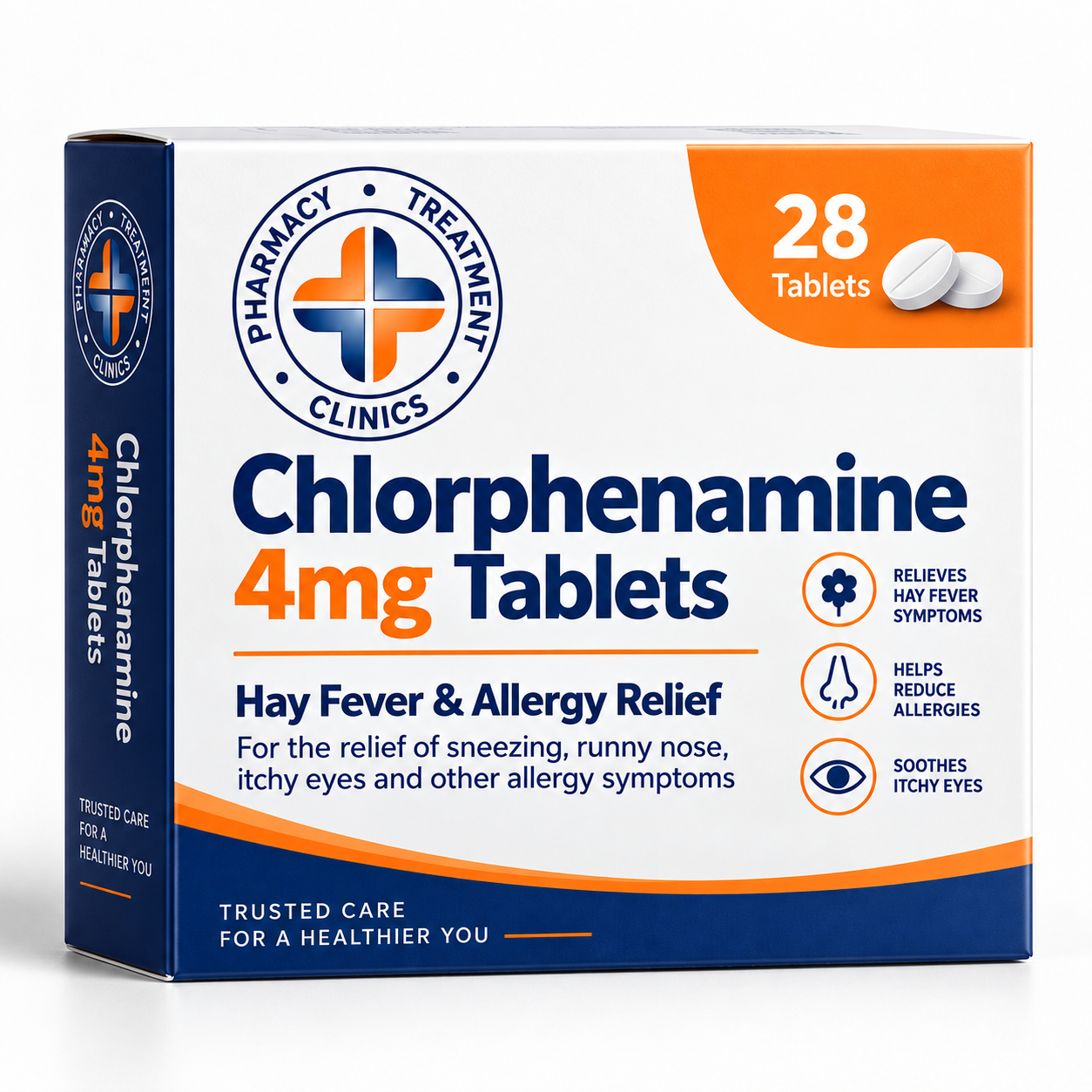 Chlorphenamine 4mg Tablets (28 tablets)