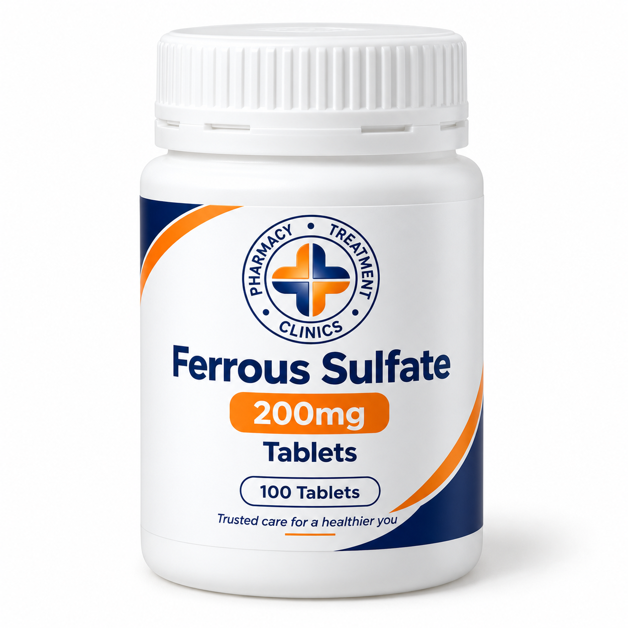 Ferrous Sulfate 200mg Tablets (100 tablets)