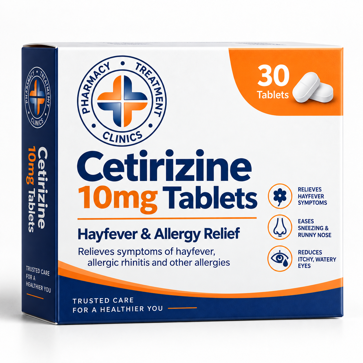 Cetirizine 10mg Tablets (30 tablets)