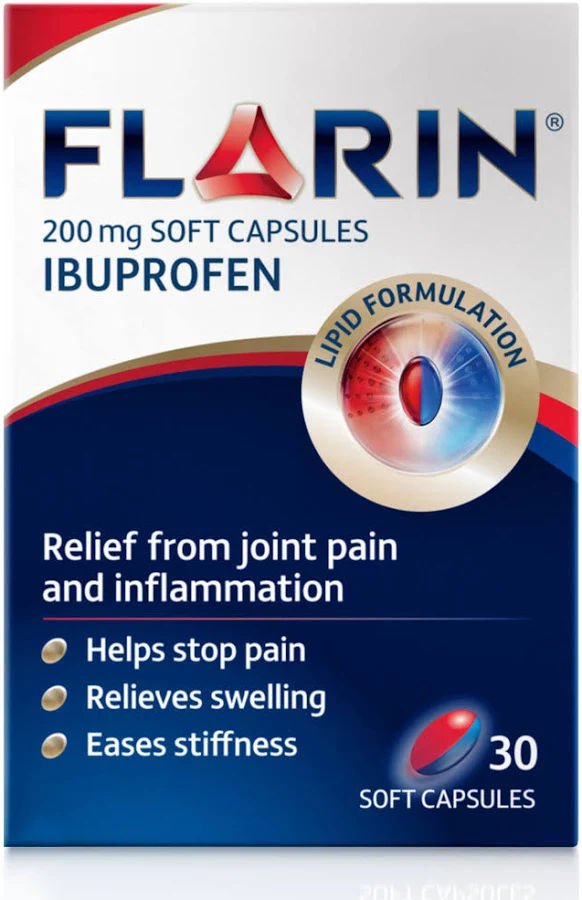 Flarin 200mg Soft Capsules (30 capsules)