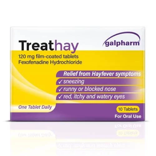 TreatHay 120mg Film-Coated Tablets (10 tablets)