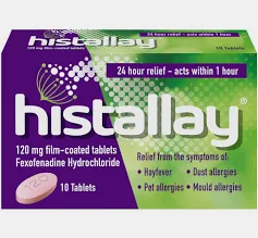 Histallay 120mg Film-Coated Tablets (10 tablets)