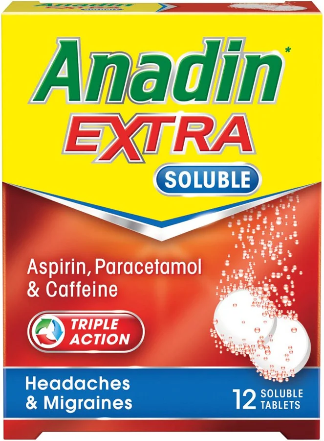 Anadin Extra Soluble Tablets (12 tablets)
