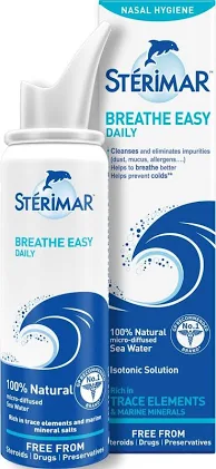 Stérimar Daily Nasal Hygiene Breathe Easy Isotonic Spray (100ml)