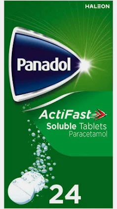 Panadol Actifast Soluble Tablets (24 tablets)