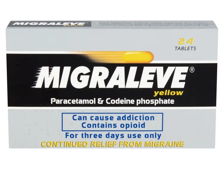 Migraleve Yellow Tablets (24 tablets)