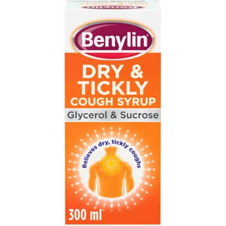 Benylin Adult Dry & Tickly Cough (300ml)