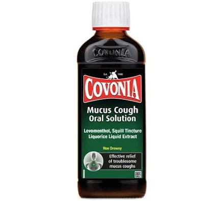 Covonia Herbal Mucus Cough Syrup (150ml)